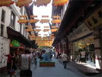 in der Altstadt von Shanghai