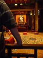 Schnappschuss der originalen Jade-Buddha-Figur