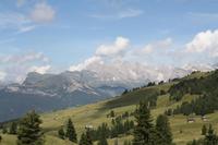 Blick über die Seiser Alm