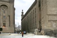 An der Sultan Hassan Moschee