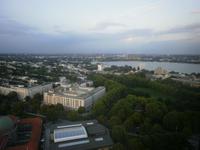 Blick vom Hotel auf die Stadt