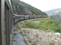 Bahnfahrt über den White-Pass in Skagway