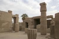 Säulen im Karnak-Tempel