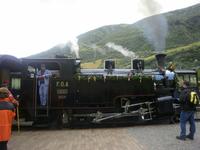 Fahrt mit der Furka-Dampfbahn