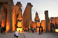 Luxor-Tempel am Abend