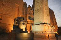 Luxor-Tempel am Abend