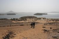 Blick vom Dakka-Tempel auf den Nassersee