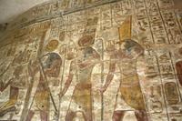 Reliefs im Derr-Tempel