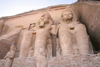 Am Abu Simbel Tempel