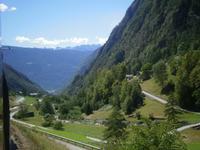 Ausblicke aus dem Bernina-Express