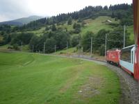 Fahrt zum Oberalppass