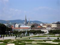 Die Stadt Wien vor dem Kahlenberg