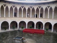 im Inneren des Castell de Bellver