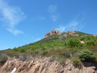 auf der Küstenstraße durch das Massif d'Esterel