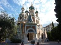 die russisch-orthodoxe Kirche in Nizza