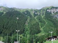 Blick von Wengen zum Männlichen