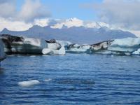 In der Gletscherlagune des mächtigen Vatnajökull