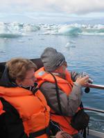 In der Gletscherlagune des mächtigen Vatnajökull