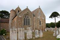 Kirche an der St- Brelade's Bay