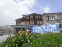 Stopp am Rhonegletscher