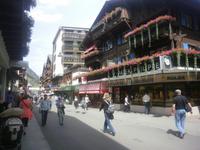 Bahnhofstrasse in Zermatt