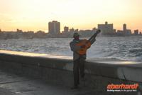 Stürmischer Malecón Havanna