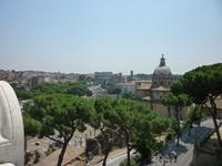 Blick vom Nationaldenkmal Vittorio Emanuelle II, 06.07.2010