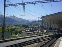 Bahnhof Disentis