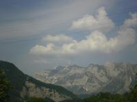 Blick zum Säntis-Gipfel