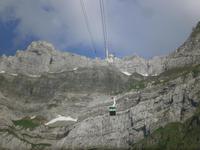 Blick zum Säntis-Gipfel