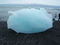 angespültes Gletschereis