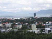 Blick auf Reykjavik