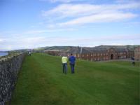 Blick in das Fort George