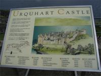Plan von Urquart Castle