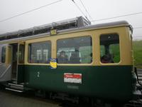 Rückfahrt mit der Wengernalpbahn