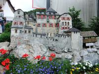 Modell des Schlosses Vaduz