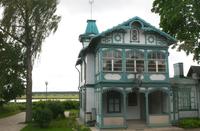 Historische Holzarchitektur in Jurmala