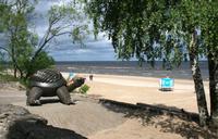 Am Ostseestrand von Jurmala