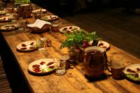 Der Tisch ist schon gedeckt