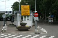Das ist die estnische Grenzstation