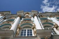 Reich verzierte Fassade