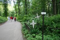 Spaziergang durch den Smolensker Friedhofspark