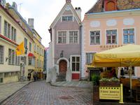 Mittelalterliche Gassen in Tallinn