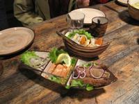 Mittagessen in der Bauernschänke im Fischerdorf Altja