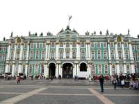Wir besuchen die Eremitage in St. Petersburg
