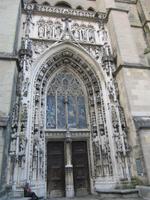 Lausanne - Portal der Kathedrale