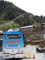 Vor dem Bergbaumuseum Ridnautal