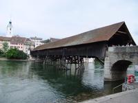 Holzbrücke in Olten