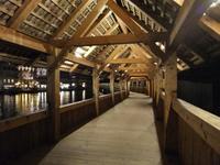 Holzbrücke in Luzern