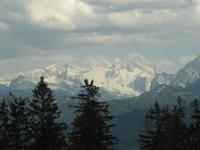 Panoramstraße zur Postalm -Blick zum Gamsfeld